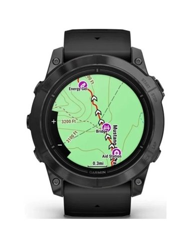 Garmin Epix Pro (Gen 2) Reloj Smartwatch 51mm Gris con Correa de Silicona Negra