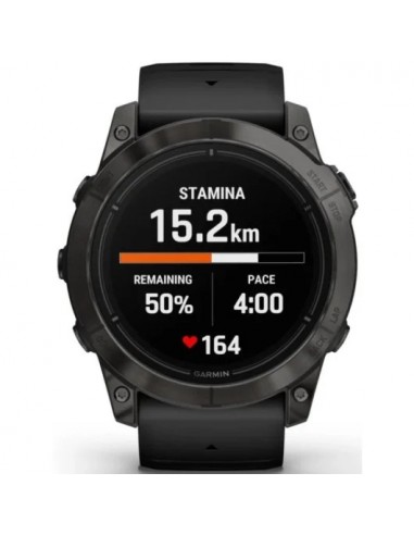 Garmin Epix Pro (Gen 2) Reloj Smartwatch 51mm Gris con Correa de Silicona Negra