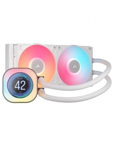 Corsair iCUE LINK TITAN 240 RX LCD Kit Refrigeración Líquida 240mm Blanco