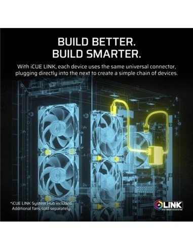 Corsair iCUE LINK TITAN 240 RX LCD Kit Refrigeración Líquida 240mm Blanco