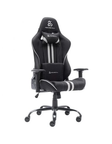 Newskill Kitsune V2 Silla Gaming acabada en Tela Negro Espacial/Gris