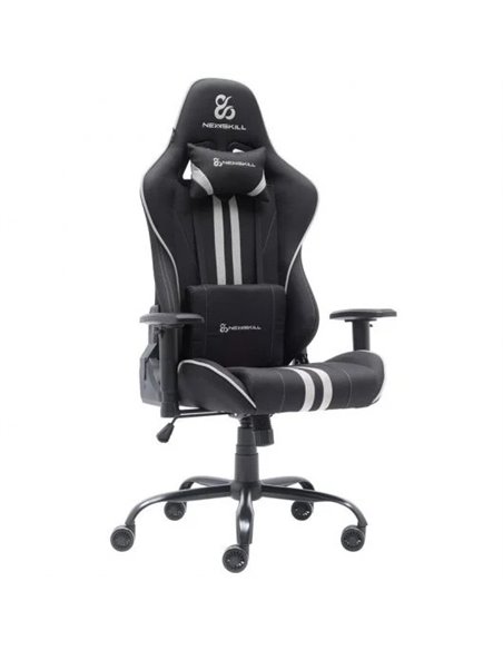 Newskill Kitsune V2 Silla Gaming acabada en Tela Negro Espacial/Gris