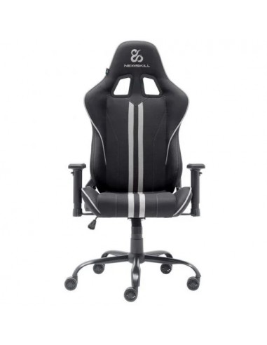 Newskill Kitsune V2 Silla Gaming acabada en Tela Negro Espacial/Gris