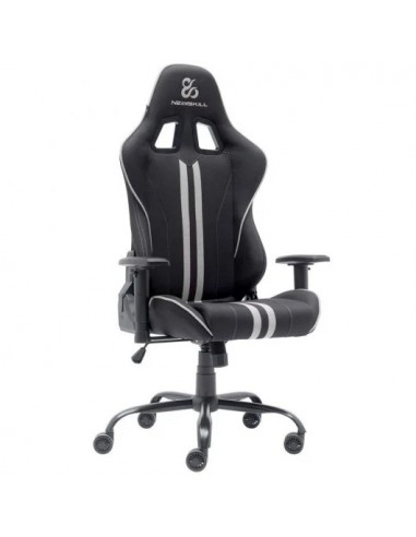 Newskill Kitsune V2 Silla Gaming acabada en Tela Negro Espacial/Gris
