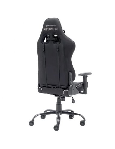 Newskill Kitsune V2 Silla Gaming acabada en Tela Negro Espacial/Gris