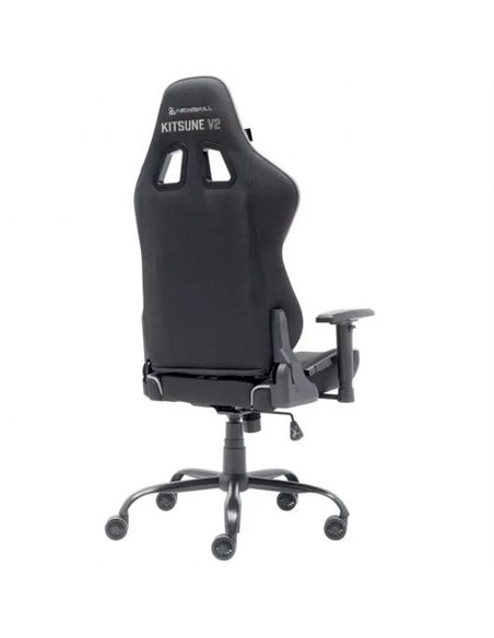 Newskill Kitsune V2 Silla Gaming acabada en Tela Negro Espacial/Gris