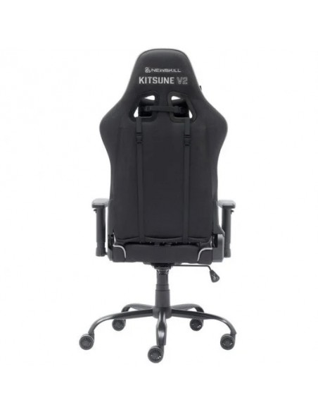 Newskill Kitsune V2 Silla Gaming acabada en Tela Negro Espacial/Gris