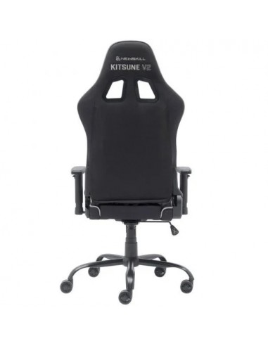 Newskill Kitsune V2 Silla Gaming acabada en Tela Negro Espacial/Gris