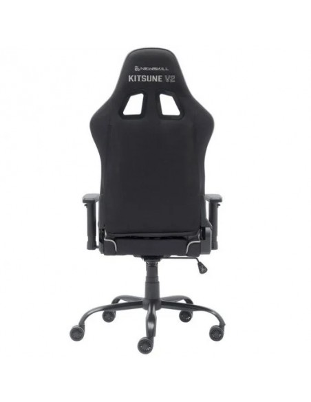 Newskill Kitsune V2 Silla Gaming acabada en Tela Negro Espacial/Gris