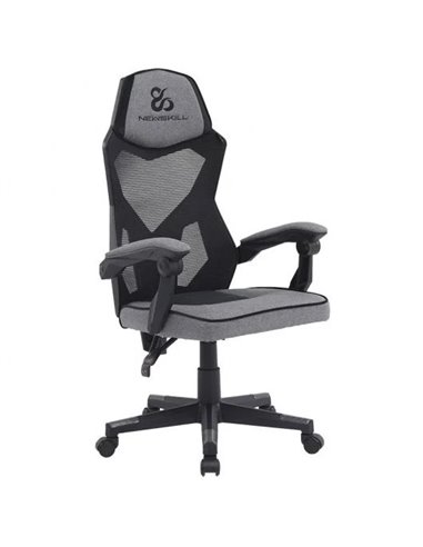 Newskill Eros Silla Gaming con Malla Ergonómica Gris