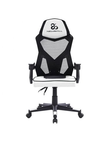 Newskill Eros Silla Gaming con Malla Ergonómica Blanca