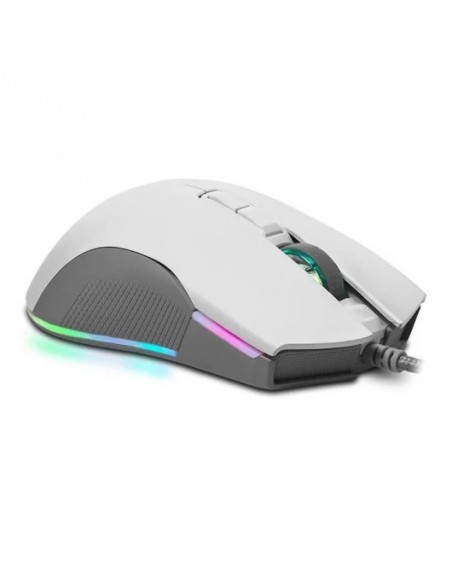 Newskill Eos Ivory Ratón Gaming Professional RGB 16000DPI Blanco