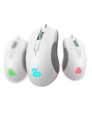 Newskill Eos Ivory Ratón Gaming Professional RGB 16000DPI Blanco