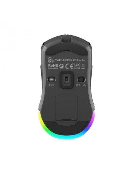 Newskill Chiron PRO Ratón Gaming Inalámbrico RGB 16000DPI Negro