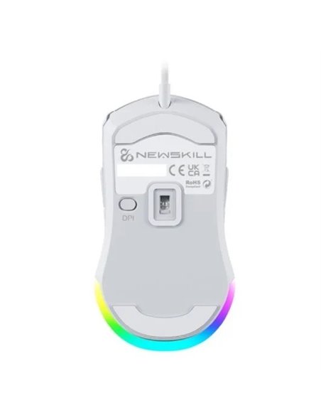 Newskill Chiron Ratón Gaming RGB 8000DPI Color Blanco