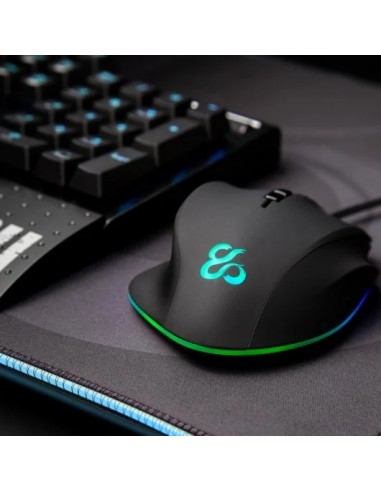 Newskill Habrok Ratón Gaming RGB 16000DPI Negro