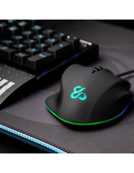 Newskill Habrok Ratón Gaming RGB 16000DPI Negro