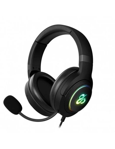 Newskill Sobek 7.1 2ª Gen Auriculares Gaming RGB USB Cancelación de Ruido para PC/PS4/PS5/Mac Negro