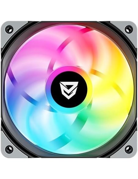 Nfortec KOIT 120mm A-RGB PWM Ventilador Negro