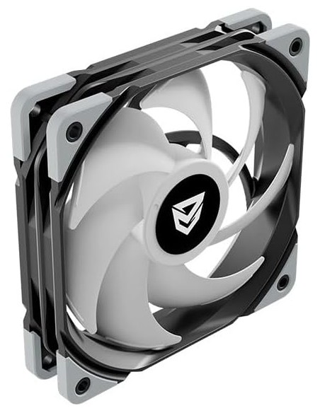 Nfortec KOIT 120mm A-RGB PWM Ventilador Negro