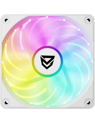 Nfortec Krater FAN A-RGB 3pin 5v 120mm Ventilador Blanco