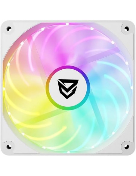 Nfortec Krater FAN A-RGB 3pin 5v 120mm Ventilador Blanco
