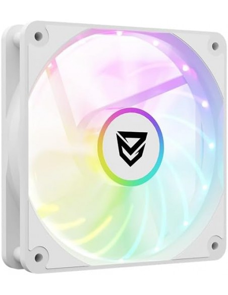 Nfortec Krater FAN A-RGB 3pin 5v 120mm Ventilador Blanco