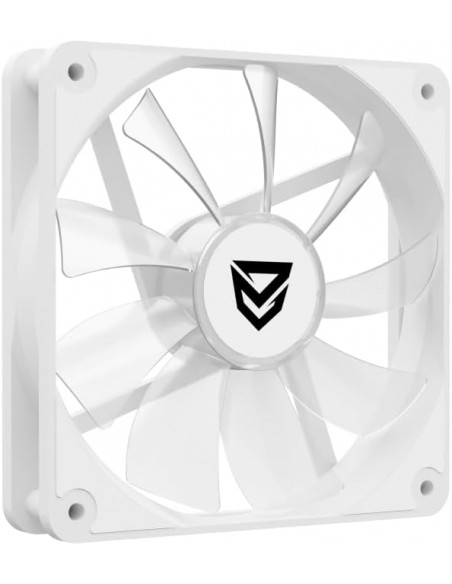 Nfortec Krater FAN A-RGB 3pin 5v 120mm Ventilador Blanco