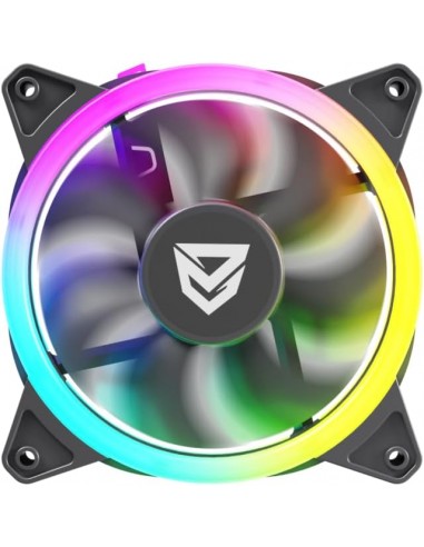 Nfortec DRACO X 140mm A-RGB Ventilador Negro