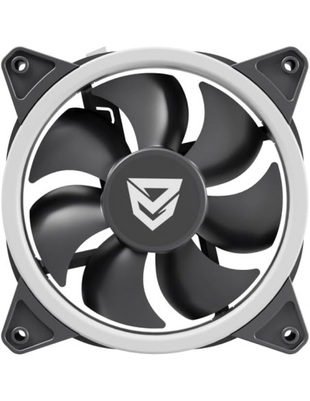 Nfortec DRACO X 140mm A-RGB Ventilador Negro