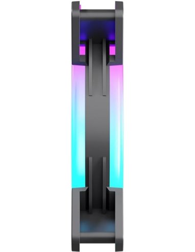 Nfortec DRACO X 140mm A-RGB Ventilador Negro