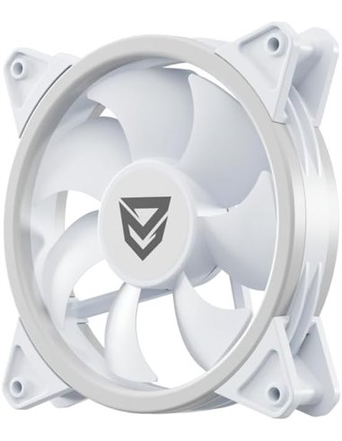 Nfortec DRACO X 120mm A-RGB Ventilador Blanco