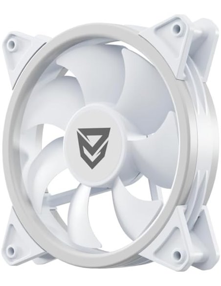 Nfortec DRACO X 120mm A-RGB Ventilador Blanco