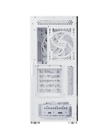 Nfortec Nervia White ARGB Caja Cristal Templado USB 3.0 Blanca