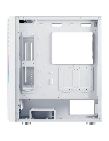 Nfortec Nervia White ARGB Caja Cristal Templado USB 3.0 Blanca