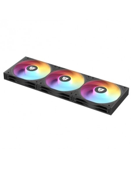 Nfortec Stellar Modular A-RGB Ventilador Suplementario Negro