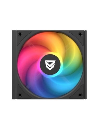 Nfortec Stellar Modular A-RGB Ventilador Suplementario Negro