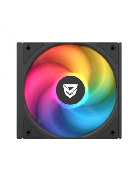 Nfortec Stellar Modular A-RGB Ventilador Suplementario Negro