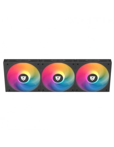 Nfortec Stellar Modular A-RGB Ventilador Suplementario Negro