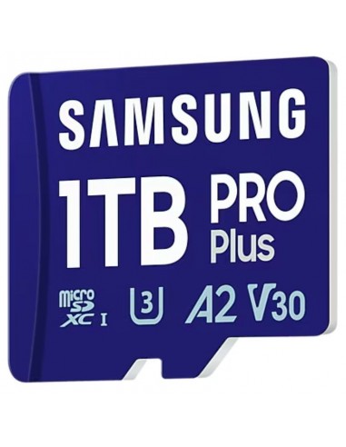Samsung PRO Plus 2024 1TB, microSD XC Clase 10 180MBs