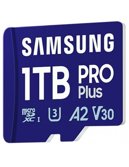 Samsung PRO Plus 2024 1TB, microSD XC Clase 10 180MBs
