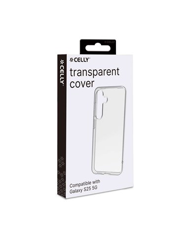 Celly GELSKIN1120 Funda Transparente Samsung Galaxy S25