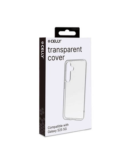 Celly GELSKIN1120 Funda Transparente Samsung Galaxy S25