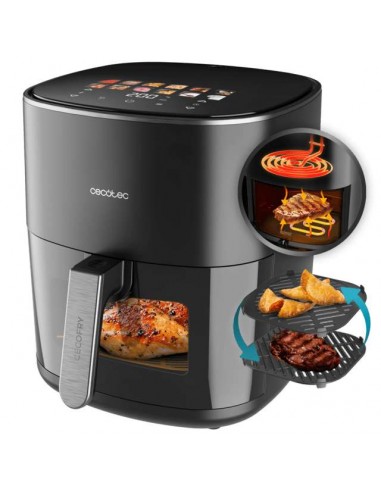 Cecotec Cecofry&Grill Duoheat 6500 Air Fryer Freidora de Aire con Doble Resistencia 2500W 6.5L