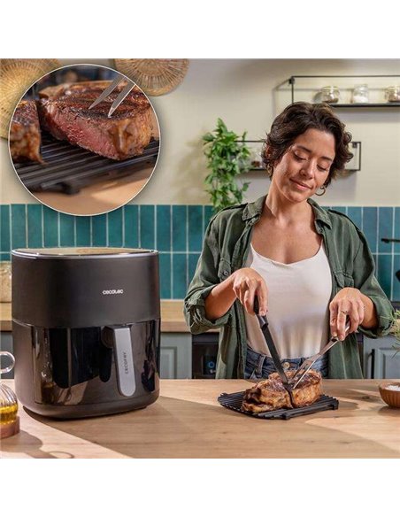 Cecotec Cecofry&Grill Duoheat 6500 Air Fryer Freidora de Aire con Doble Resistencia 2500W 6.5L