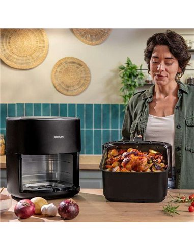 Cecotec Cecofry&Grill Duoheat 6500 Air Fryer Freidora de Aire con Doble Resistencia 2500W 6.5L