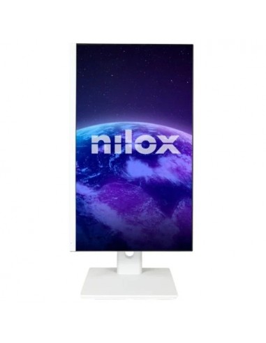 Nilox NXM24REGWEB01W 23.8" LED IPS FullHD 75Hz Altavoces Altura Ajustable Webcam Blanco Monitor