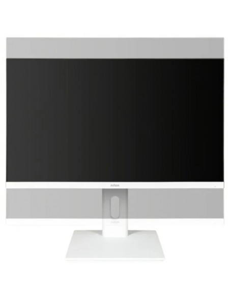 Nilox NXM24REGWEB01W 23.8" LED IPS FullHD 75Hz Altavoces Altura Ajustable Webcam Blanco Monitor