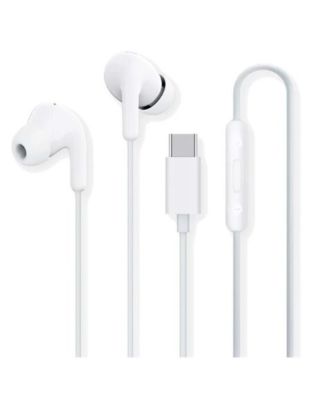 Xiaomi Earphones Auriculares con Cable Tipo-C Blanco