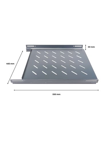 Aiten Data Bandeja Extraíble para Armario Rack 19" 1U 800mm